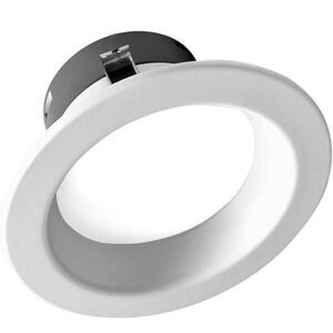 NICOR Lighting DLR4(v6) 4-inch White Selectable Recessed LED Downlight...